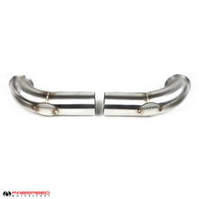 Load image into Gallery viewer, Fabspeed Porsche 992 Twin Turbo / Twin Turbo S Sport Catalytic Converters with GT2RS Style Outlets (2021+)