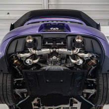 Load image into Gallery viewer, Fabspeed Porsche 718 GT4 RS Titanium Valvetronic X-Pipe Cat-Back Exhaust System (2022+)