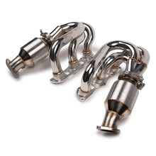 Load image into Gallery viewer, Fabspeed Porsche 981 Boxster / Cayman RENNKRAFT® US PATENTED Modular Headers with HJS Catalytic Converters (2013-2016)
