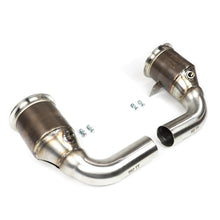Load image into Gallery viewer, Fabspeed Porsche 992 Twin Turbo / Twin Turbo S Sport Catalytic Converters (2021+)