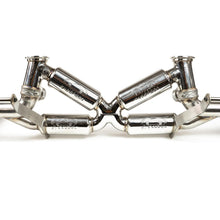 Load image into Gallery viewer, Fabspeed Audi R8 V10 Valvetronic Supersport X-Pipe Exhaust System (2019+)