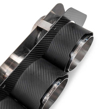 Load image into Gallery viewer, Fabspeed Chevrolet Corvette C8 ZR1 Carbon Fiber Quad Tips (2025+)
