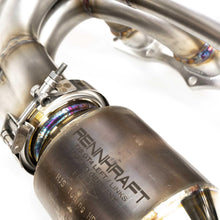 Load image into Gallery viewer, Fabspeed Porsche 981 Cayman GT4 / Boxster Spyder RENNKRAFT® Modular Headers with HJS Catalytic Converters (2015-2016)