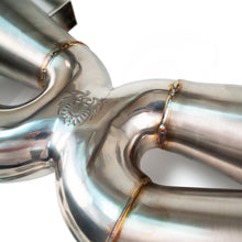 Load image into Gallery viewer, Fabspeed Porsche 992.2 Turbo S Sport Cat Megaphone X-Pipe