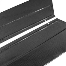 Load image into Gallery viewer, Carbon Fiber, Custom Carbon Fiber Door Sill Steps without Inserts 348 Ferrari