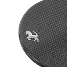 Load image into Gallery viewer, Carbon Fiber Petrol/Fuel Door With Cavallino - Ferrari 488 GTB/Spider