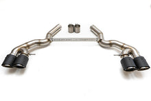 Load image into Gallery viewer, Fabspeed BMW M5 F90 Muffler Bypass Pipes with Quad Style Tips