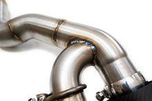 Load image into Gallery viewer, Fabspeed BMW M5 F90 Muffler Bypass Pipes with Quad Style Tips