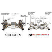 Load image into Gallery viewer, Fabspeed Ferrari F8 Tributo Valvetronic X-Pipe Exhaust System (2020+)