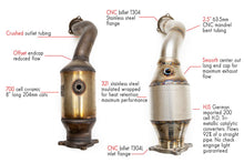 Load image into Gallery viewer, Fabspeed Macan 2.0L Primary Sport Catalytic Converters (2017-2018 Only)