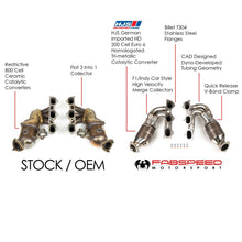 Load image into Gallery viewer, Fabspeed Porsche 718 GT4 / GTS / Spyder RENNKRAFT® Modular Street and Racing Headers with HJS Catalytic Converters (2020+)