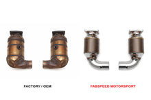 Load image into Gallery viewer, Fabspeed Porsche 991 Turbo / Turbo S Sport Catalytic Converters (2013-2016)