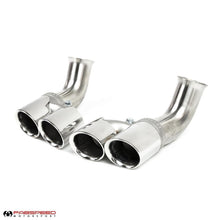 Load image into Gallery viewer, Fabspeed Porsche 996 C4S Deluxe Quad-Style Tips - (1999-2004)
