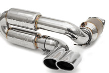 Load image into Gallery viewer, Fabspeed Porsche 996 GT2 70mm Supersport X- Pipe Exhaust System (2001-2005)