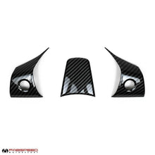 Load image into Gallery viewer, Fabspeed Tesla Model 3 Carbon Fiber Steering Wheel Covers