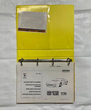 Load image into Gallery viewer, Genuine Ferrari 512 TR Service Parts Catalog