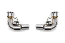 Load image into Gallery viewer, Fabspeed Porsche 997.2 GT3 / GT3 RS Side Muffler Bypass Pipes (2010-2011)
