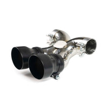 Load image into Gallery viewer, Fabspeed Porsche 718 Boxster/Cayman Maxflo True X-Pipe with Dual Tips (2017+)
