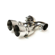 Load image into Gallery viewer, Fabspeed Porsche 718 Boxster/Cayman Maxflo True X-Pipe with Dual Tips (2017+)
