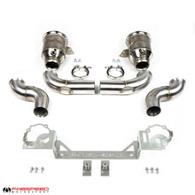 Load image into Gallery viewer, Fabspeed Porsche 992 Twin Turbo / Twin Turbo S Sport Catalytic Converters with GT2RS Style Outlets (2021+)

