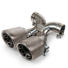 Load image into Gallery viewer, Fabspeed Porsche 718 Boxster/Cayman Maxflo True X-Pipe with Dual Tips (2017+)
