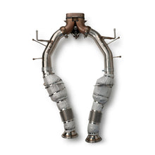 Load image into Gallery viewer, Fabspeed Ferrari 296 GTS / GTB  and SPIDER HJS German Sport Catalytic Converters (2023+)

