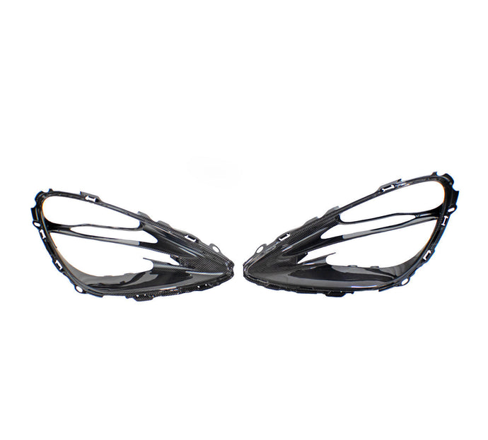 Carbon Fiber Right and Left Headlight Trim - McLaren 720S
