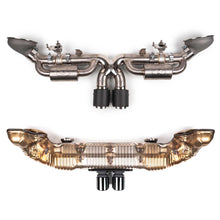 Load image into Gallery viewer, Fabspeed Porsche 992 GT3 / GT3 RS Titanium Valved Cat-Back Exhaust System (2022+)
