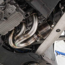 Load image into Gallery viewer, Fabspeed Porsche 981 Cayman GT4 / Boxster Spyder RENNKRAFT® Modular Headers with HJS Catalytic Converters (2015-2016)
