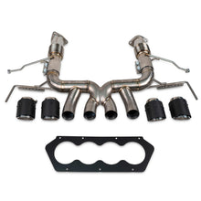 Load image into Gallery viewer, Fabspeed Chevrolet Corvette C8 Z06 Titanium Supersport X-Pipe Cat-Back Exhaust System (2023+)

