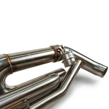 Load image into Gallery viewer, Fabspeed Porsche 991.2 Carrera Valvetronic Center Muffler Bypass X-Pipe (Non-PSE Only)
