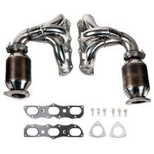 Load image into Gallery viewer, Fabspeed Porsche 991 Carrera RENNKRAFT® Modular Headers with HJS Catalytic Converters (2012-2016)
