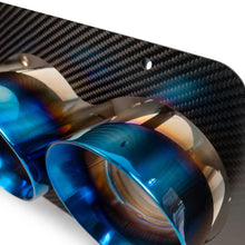 Load image into Gallery viewer, Fabspeed Chevrolet Corvette C8 ZR1 Titanium Quad Tips (2025+)
