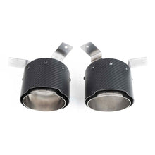 Load image into Gallery viewer, Fabspeed Ferrari F8 Tributo Carbon Fiber Exhaust Tips (2020+)
