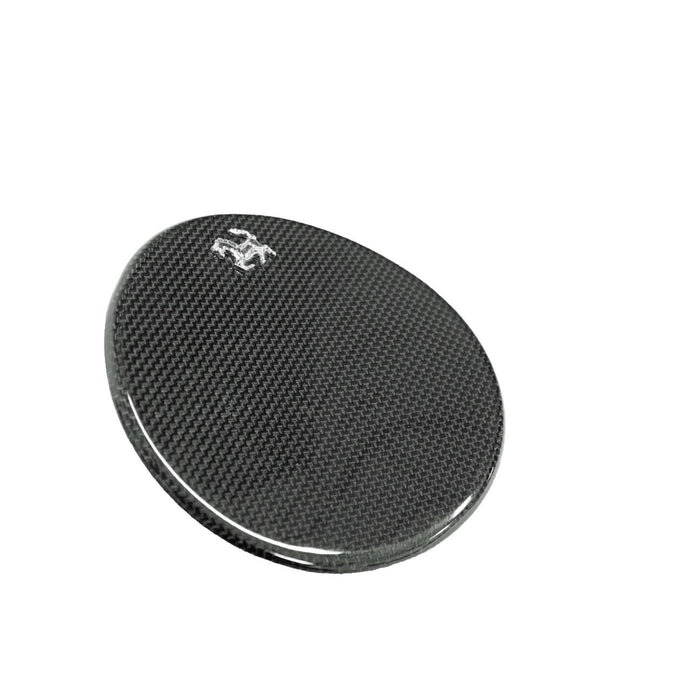 Carbon Fiber Fuel Door With Chrome Cavallino - Ferrari F12 Berlinetta