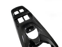 Load image into Gallery viewer, Carbon Fiber Center Console Window Switch Plate - Ferrari 488 GTB/Spider

