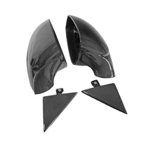 Load image into Gallery viewer, Carbon Fiber  Mirror Housings With Triangle Trim - Ferrari 488 Pista
