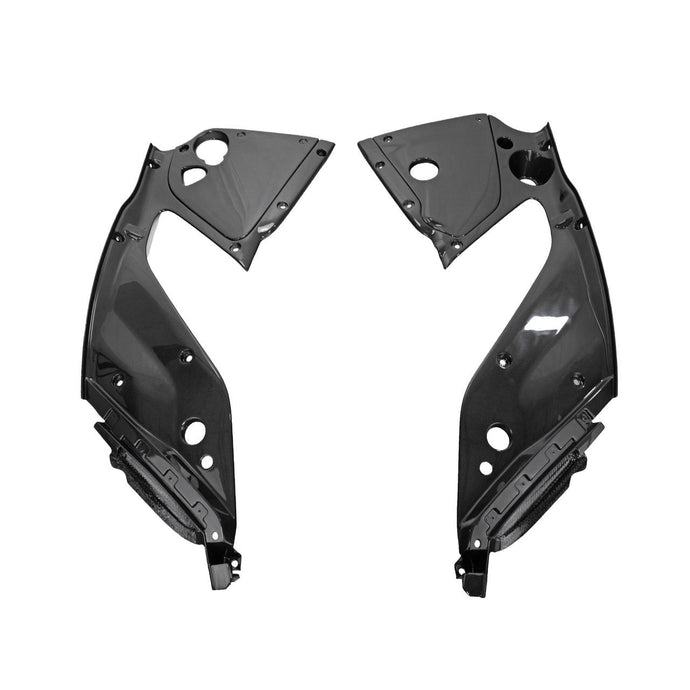 Carbon Fiber Right and Left Engine Cover Panels - Ferrari 812 Superfast