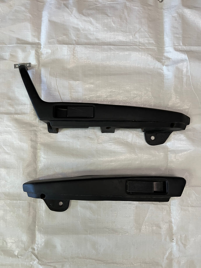 Set of Genuine Early Porsche 911 Arm Rests and Door Pockets