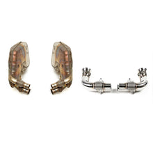 Load image into Gallery viewer, Fabspeed Porsche 991 GT3 / GT3 RS Side Muffler Bypass Pipes (2014-2016)
