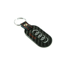 Load image into Gallery viewer, Fabspeed Audi - Carbon Fiber Keyring
