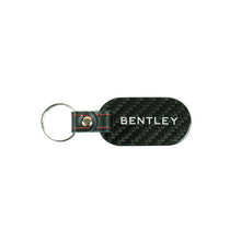 Load image into Gallery viewer, Fabspeed Bentley Crest &amp; Script Carbon Fiber Keyring
