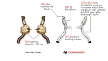 Load image into Gallery viewer, Fabspeed Ferrari 488 Pista Competition Link Pipes
