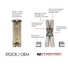 Load image into Gallery viewer, Fabspeed Ferrari F12  X-Pipe (2012-2017)
