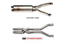 Load image into Gallery viewer, Fabspeed Ferrari F550 Resonator Bypass X- Pipe

