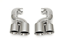 Load image into Gallery viewer, Fabspeed Porsche 957 V6 Deluxe Quad Style Tips (2008-2010)
