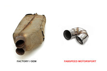 Load image into Gallery viewer, Fabspeed Porsche 964 Turbo 965 / C2 Turbo Secondary Muffler Bypass Pipe (1990-1994)
