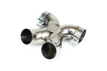 Load image into Gallery viewer, Fabspeed Porsche 987 Boxster / Cayman Maxflo True X-Pipe with Dual Tips (2005-2008)
