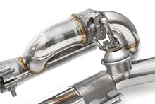 Load image into Gallery viewer, Fabspeed Porsche 991 Carrera Valvetronic Center Muffler Bypass X-Pipe (Valved Exhaust Only) (2012-2016)
