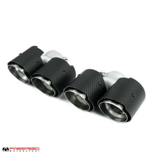 Load image into Gallery viewer, Fabspeed Porsche 991.2 Carrera Deluxe Quad Tips (2017-2019)
